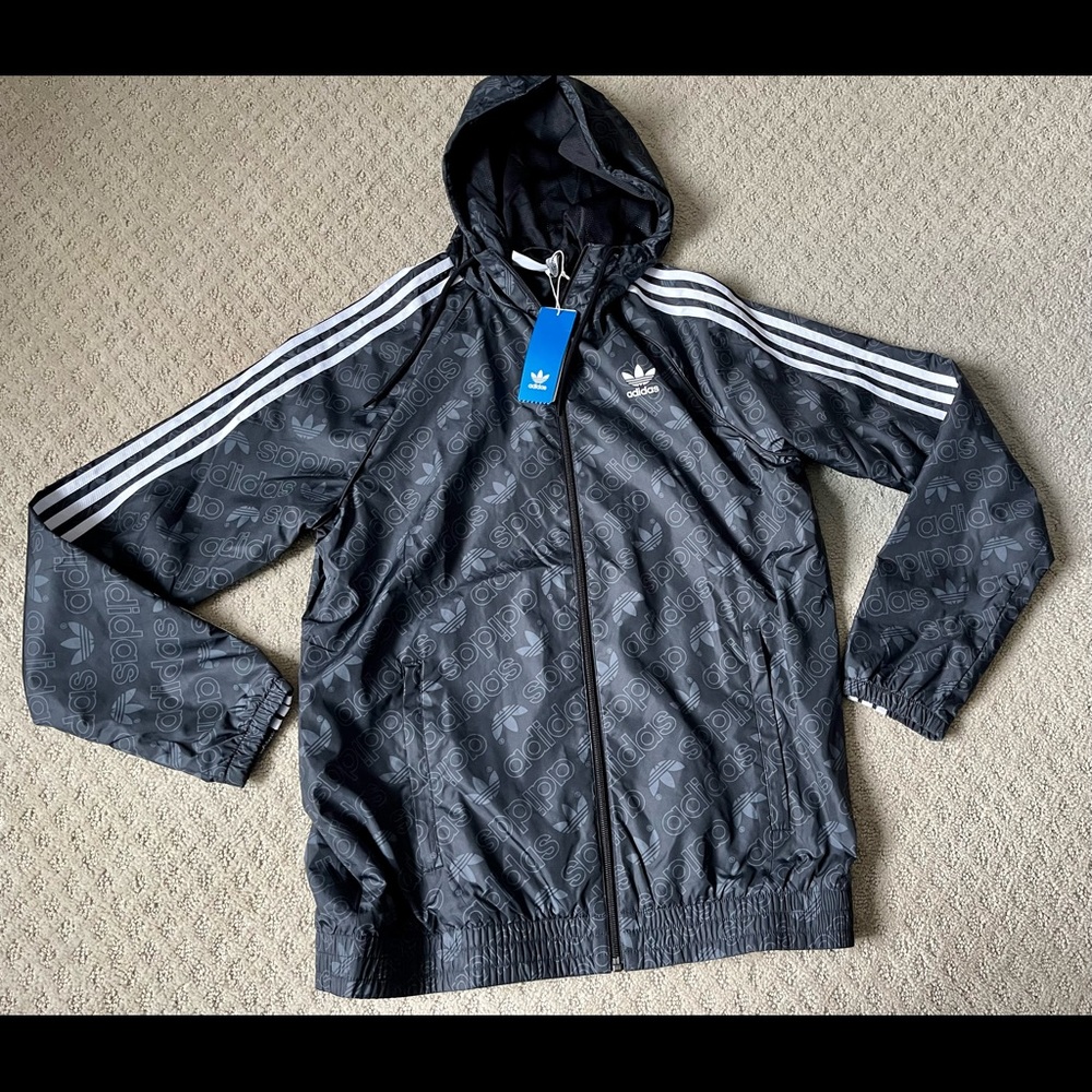 Adidas Mono Windbreaker Jacket